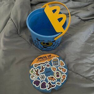 McDonald’s 2024 Halloween Happy Meal Boo Bucket - Blue